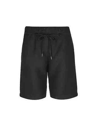 BRAX | Short en lin MEL B | schwarz